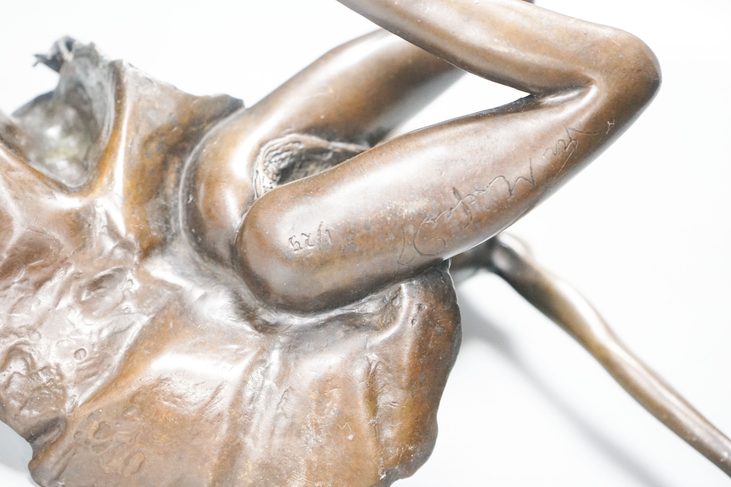 Tom Merrifield, bronze, 'Aggie' 1/25 21cm
